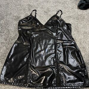 SHEIN Black Polyester Blend Garment